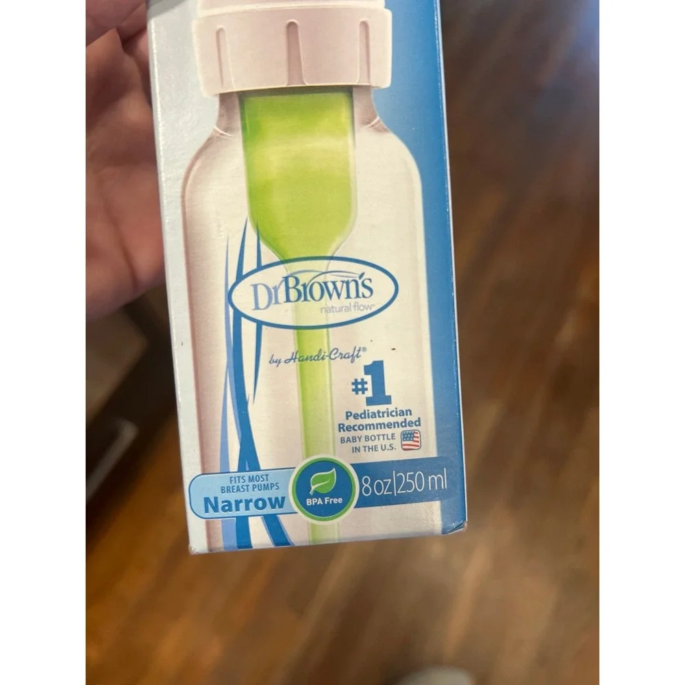 Dr. Brown's Natural Flow Options+ Anti-colic Narrow Baby Bottle new‎